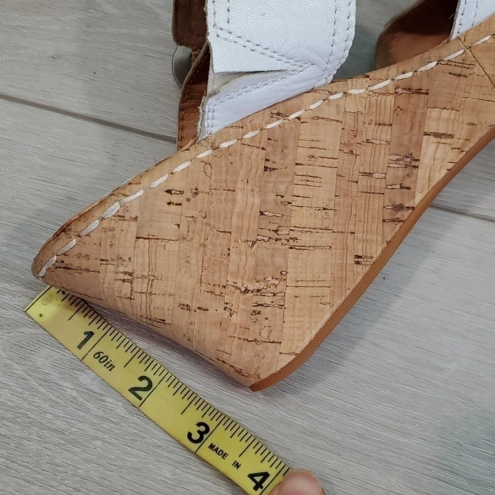 Born Women Comfort Cork Wedge Sandals shoes sz 10